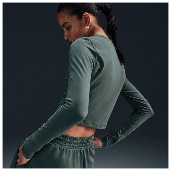 Nike Γυναικεία μακρυμάνικη μπλούζα Sportswear Chill Knit Nike Γυναικεία μακρυμάνικη μπλούζα Sportswear Chill Knit